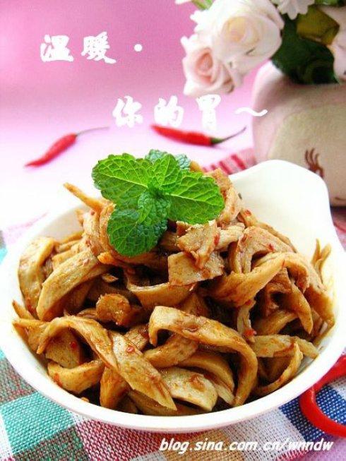 凉拌面筋的做法(素菜-减肥期间肉类最佳替代品)