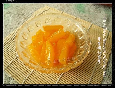 黄金橙汁瓜条的做法(素菜-低热量的夏季快手开胃菜)