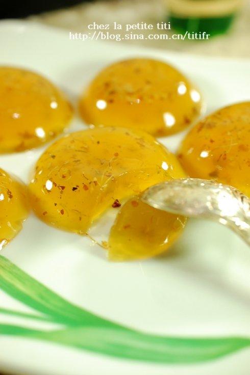 桂花乌龙茶冻的做法(清凉低卡菜谱)