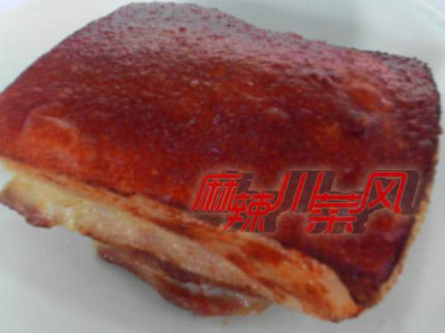 川式扣肉的做法(荤菜-咸烧白)