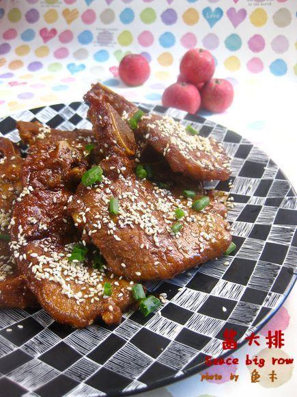 酱大排的做法(荤菜)