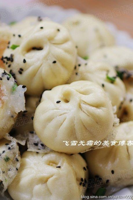 香葱生煎包的做法(早餐菜谱)