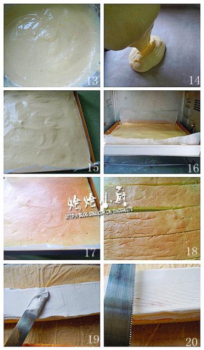 榴莲奶油蛋糕的做法(早餐菜谱)