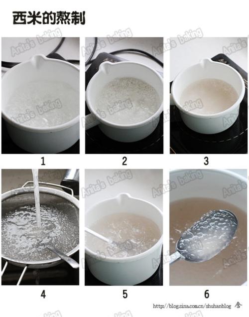 杨枝甘露的做法(甜品-附如何熬制西米的详细图解)