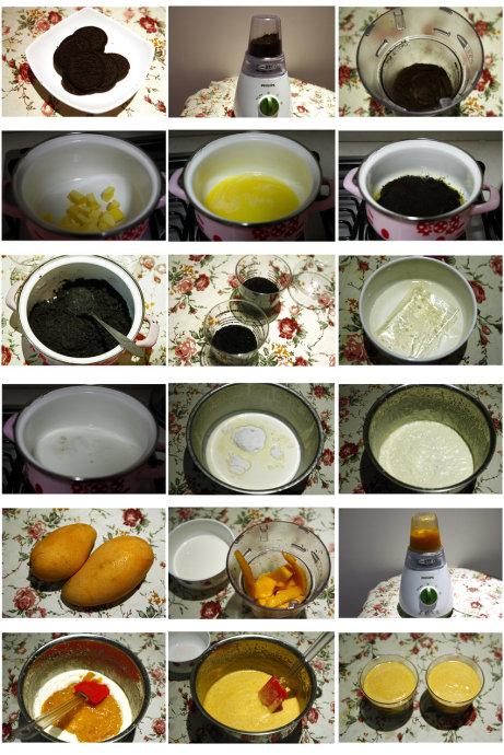 芒果慕斯杯的做法(甜品)