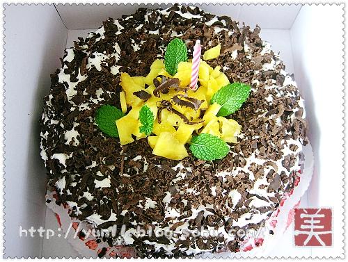 黑森林蛋糕的做法(甜品)