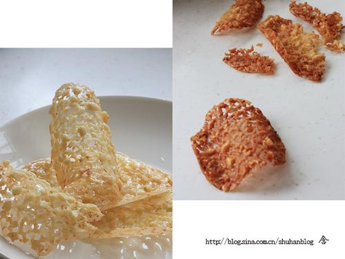杏仁蕾丝饼的做法(可以做蛋糕装饰用)