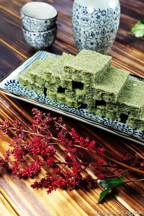 低糖轻油绿豆糕的做法(中式点心)