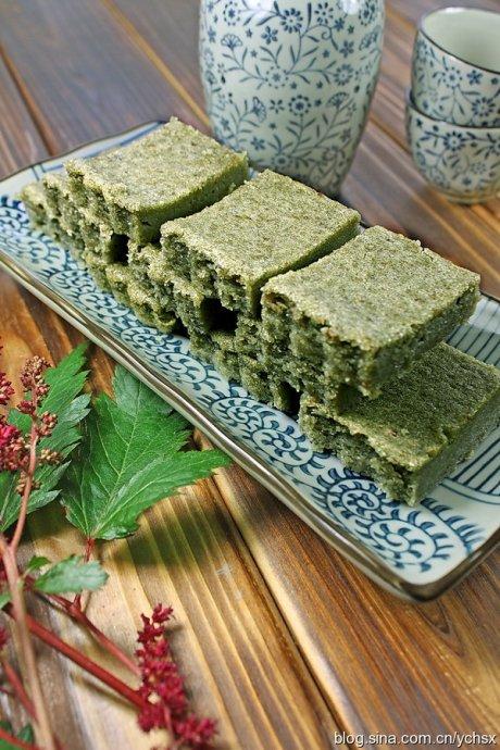 低糖轻油绿豆糕的做法(中式点心)