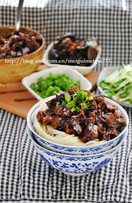 豆腐炸酱面的做法