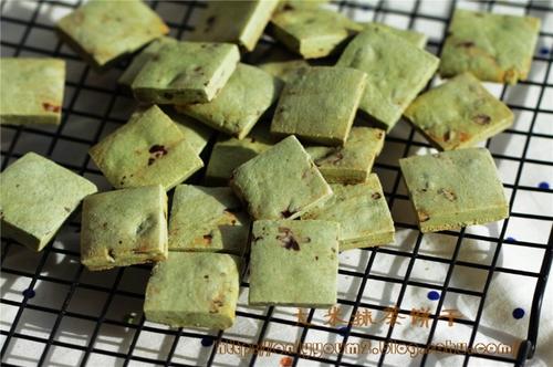 大米抹茶饼干的做法