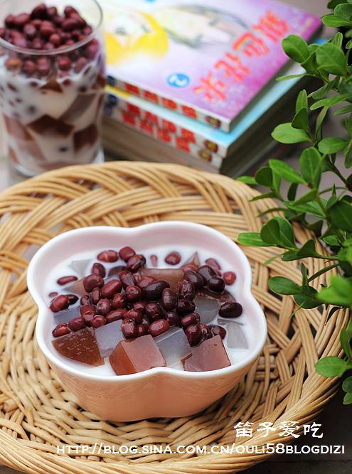 小豆凉粉VS芒果雪葩VS香蕉奶昔的做法(五分钟快手冷饮)