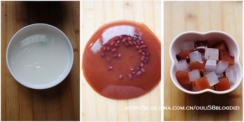 小豆凉粉VS芒果雪葩VS香蕉奶昔的做法(五分钟快手冷饮)