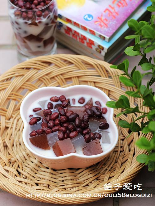 小豆凉粉VS芒果雪葩VS香蕉奶昔的做法(五分钟快手冷饮)