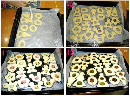 圣诞透明糖心饼干的做法