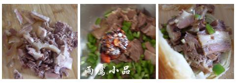 驴肉烧饼的做法(早餐菜谱)