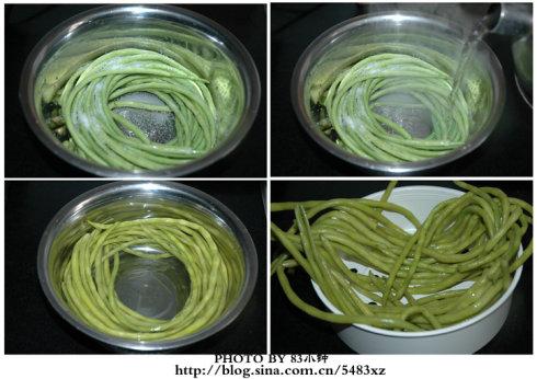 小炒泡豇豆的做法(素菜菜谱)