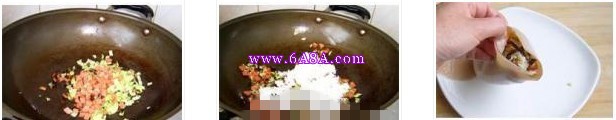 香烤糯米鱿鱼筒的做法