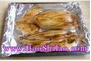 香烤糯米鱿鱼筒的做法