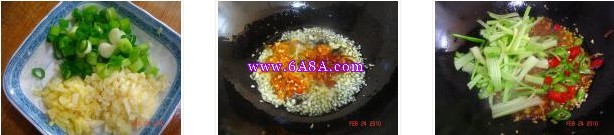 泡椒香芹烧魔芋的做法