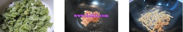 肉丝炒窝笋干的做法