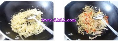 酸萝卜土豆丝的做法