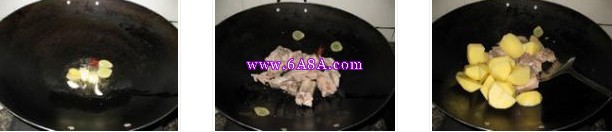 土豆焖排骨的做法