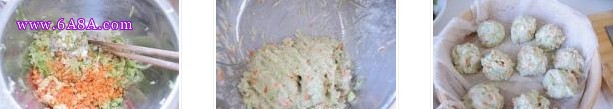香煎萝卜丸的做法