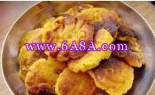 南瓜粘玉米面饼的做法