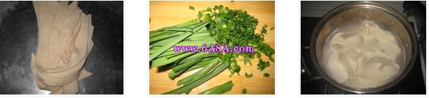 油泼裤带面的做法