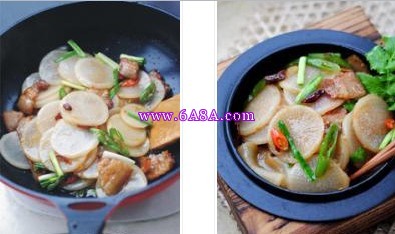 干锅萝卜的做法