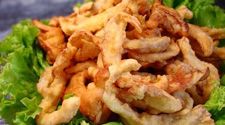 椒盐蘑菇的做法 haoshilao.com