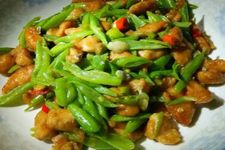 四季豆炒肉的做法介绍 haoshilao.com