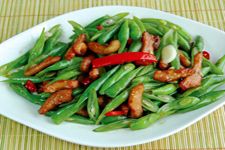 四季豆炒肉的做法介绍 haoshilao.com