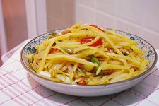 炒土豆丝怎么做 haoshilao.com