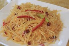 酸溜土豆丝怎么做 haoshilao.com