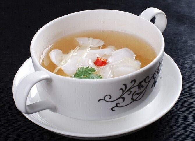酸辣乌鱼蛋汤 haoshilao.com