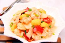 油泡鲜虾仁的做法 haoshilao.com