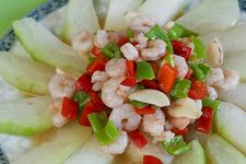 冬瓜炒虾仁的做法 haoshilao.com