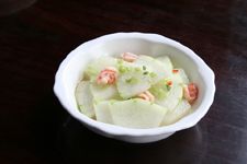 冬瓜炒虾仁的做法 haoshilao.com