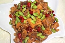 毛豆烧鸡 haoshilao.com