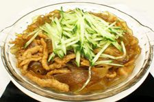 肉丝炒拉皮 haoshilao.com