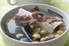 海带黄豆排骨汤 haoshilao.com