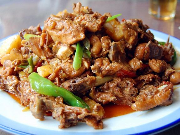 大盘鸡的正宗做法 大盘鸡的做法大全 haoshilao.com